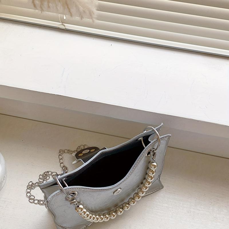 Butterfly Shaped Chain Crossbody Bag Y2K Shoulder Bag
