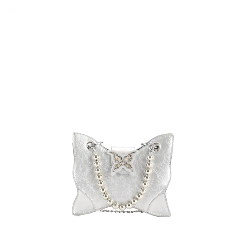 Butterfly Shaped Chain Crossbody Bag Y2K Shoulder Bag