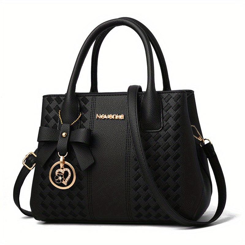 Classic Top Handle Satchel Bag Shoulder Tote Bag Women's Stylish Handbag