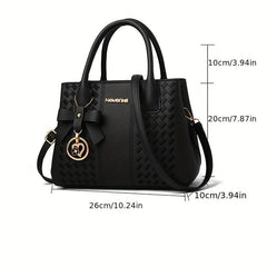 Classic Top Handle Satchel Bag Shoulder Tote Bag Women's Stylish Handbag
