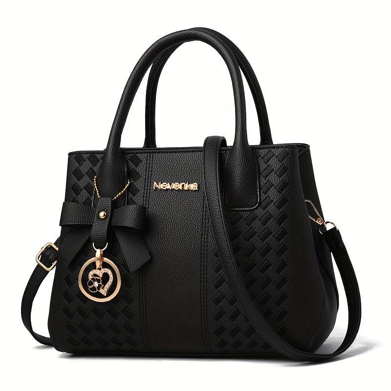 Classic Top Handle Satchel Bag Shoulder Tote Bag Women's Stylish Handbag