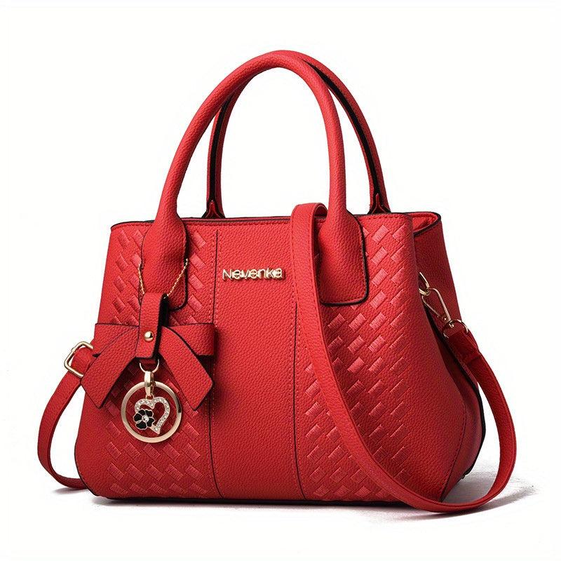 Classic Top Handle Satchel Bag Shoulder Tote Bag Women's Stylish Handbag