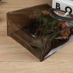 Transparent Waterproof Tote Bag PVC Handbag Casual Shopping Bag