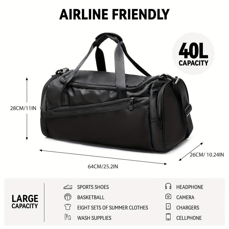 Large Capacity Gym Duffle Bag for Travel and Fitness
