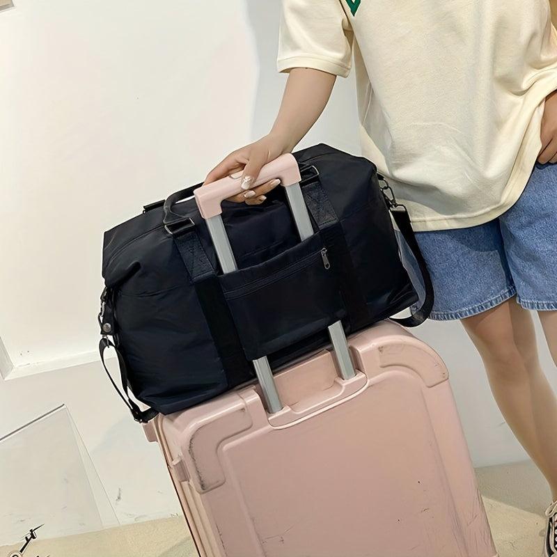 Portable Crossbody Duffel Bag Large Capacity Weekender Bag