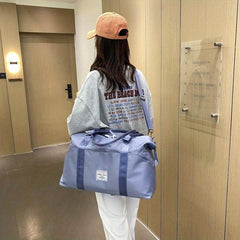 Portable Crossbody Duffel Bag Large Capacity Weekender Bag