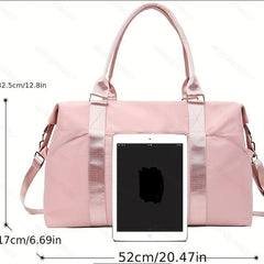 Portable Crossbody Duffel Bag Large Capacity Weekender Bag