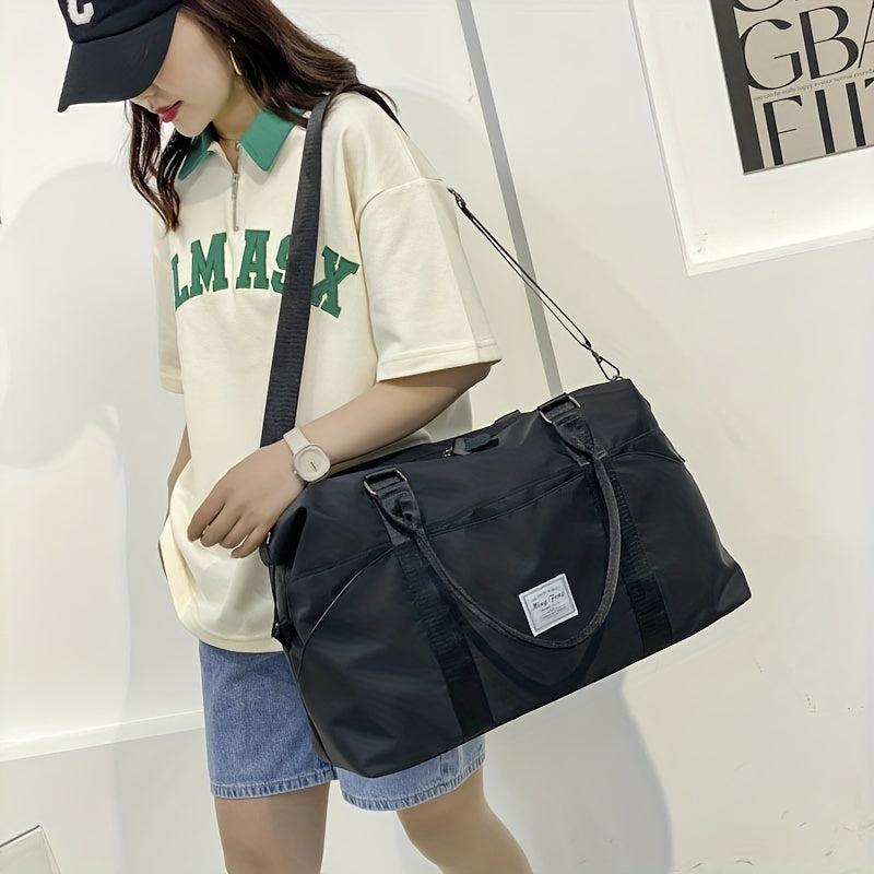 Portable Crossbody Duffel Bag Large Capacity Weekender Bag