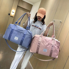 Portable Crossbody Duffel Bag Large Capacity Weekender Bag