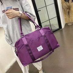 Portable Crossbody Duffel Bag Large Capacity Weekender Bag