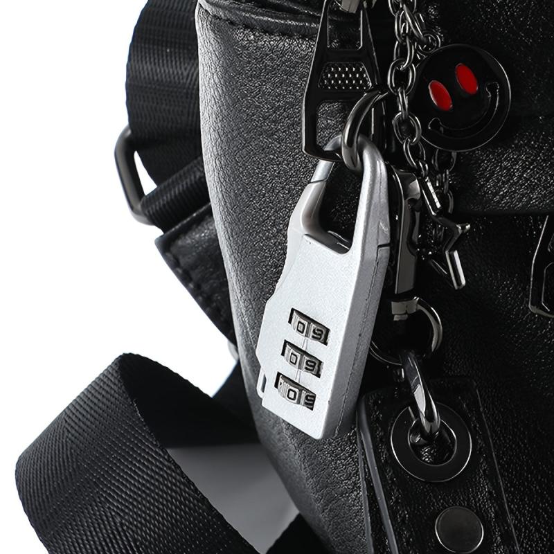 1pc Backpack Password Lock Random