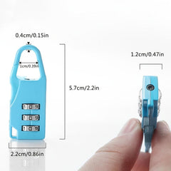 1pc Backpack Password Lock Random