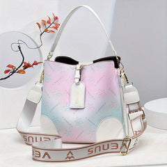 Ombre Bucket Bag Crossbody Handbags Women's Purses
