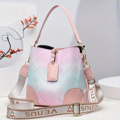 Ombre Bucket Bag Crossbody Handbags Women's Purses