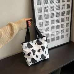 Corduroy Foldable Handbag Top Handle Shoulder Bag