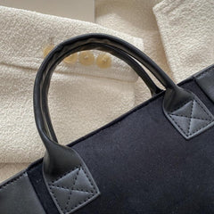Mini Solid Tote Bag Crossbody Handbag & Shoulder Purse
