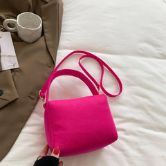 Mini Felt Handbag Crossbody Bag Shoulder Bag