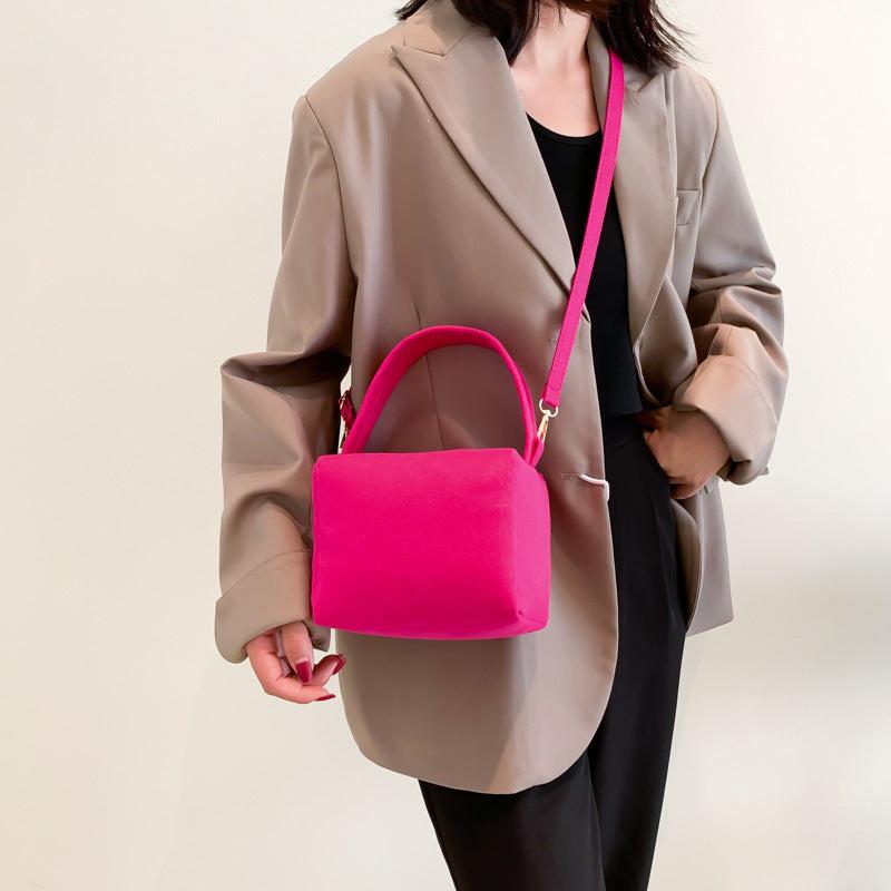 Mini Felt Handbag Crossbody Bag Shoulder Bag