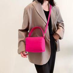 Mini Felt Handbag Crossbody Bag Shoulder Bag