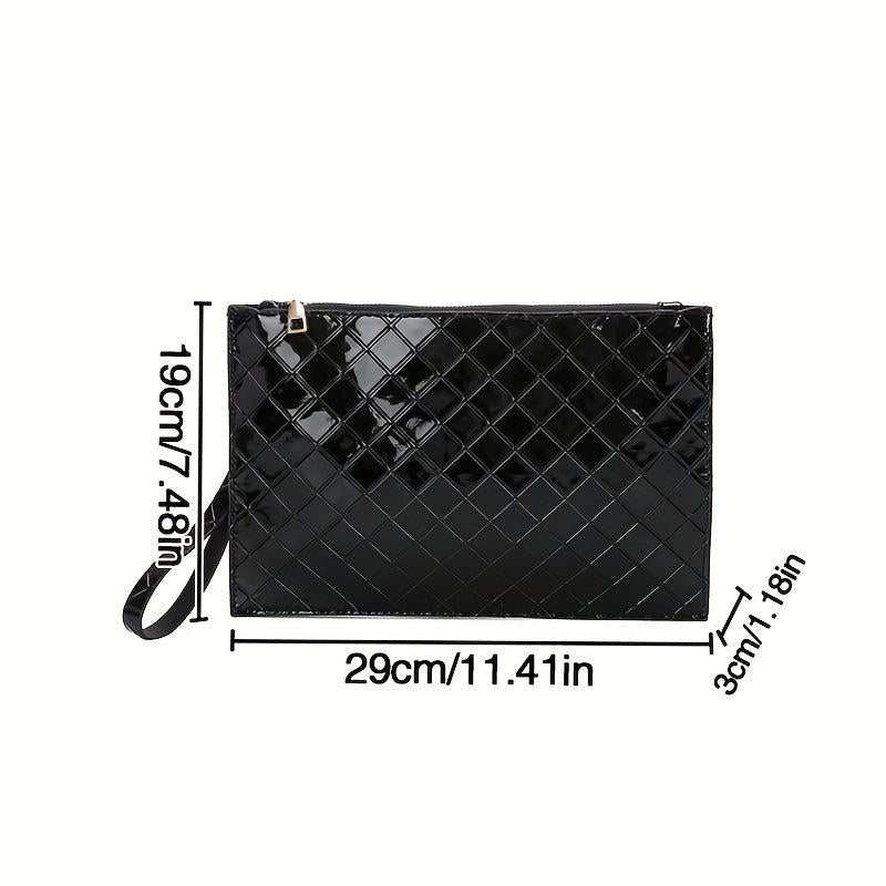 Plaid Clutch Purse Evening Bag Women's Handbag Wedding Party Prom