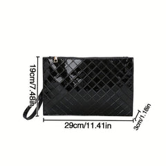 Plaid Clutch Purse Evening Bag Women's Handbag Wedding Party Prom