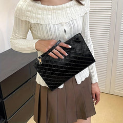 Plaid Clutch Purse Evening Bag Women's Handbag Wedding Party Prom