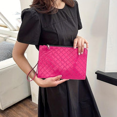 Plaid Clutch Purse Evening Bag Women's Handbag Wedding Party Prom