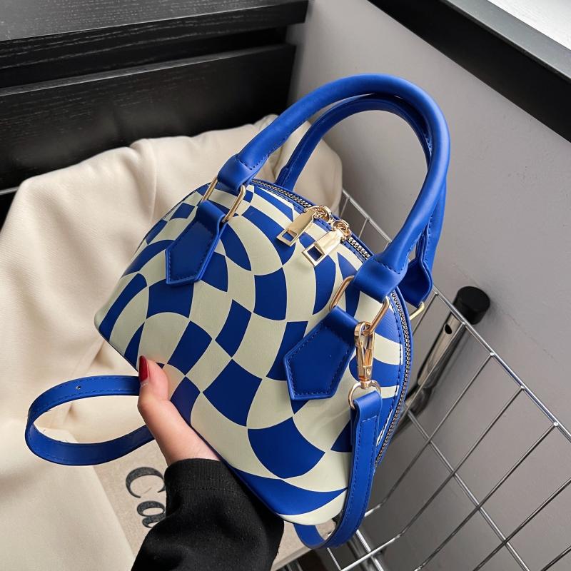 Shell Shape Crossbody Bag PU Leather Textured Versatile Shoulder Bag