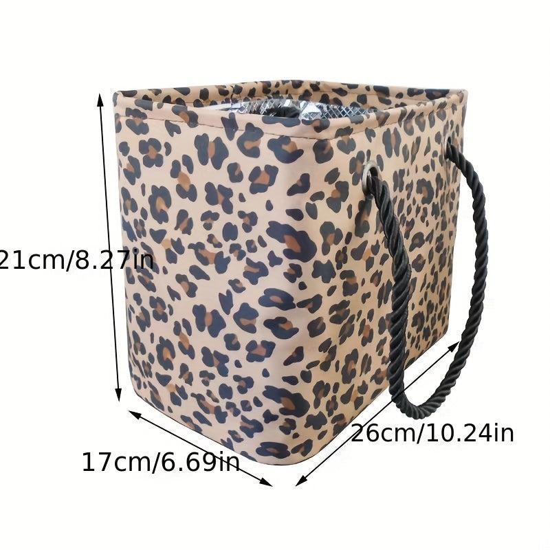 Large Capacity Canvas Handbag Portable Wash Bag & Purse