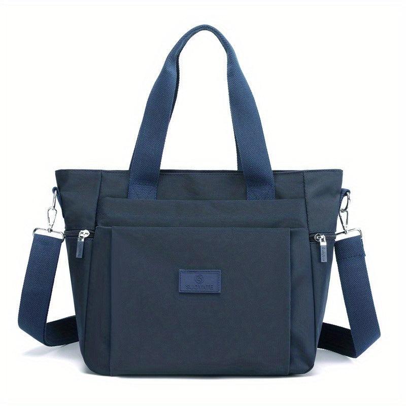 Nylon Crossbody Bag Large Capacity Tote for Travel