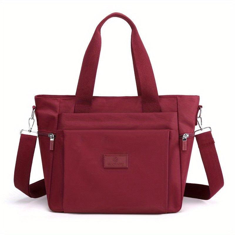 Nylon Crossbody Bag Large Capacity Tote for Travel