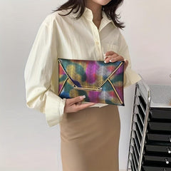 Evening Envelope Clutch Dinner Clutch Purse for Wedding Party Prom