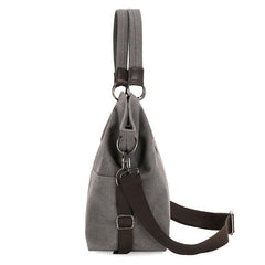 Large Capacity Canvas Shoulder Bag Vintage Crossbody Travel Bag