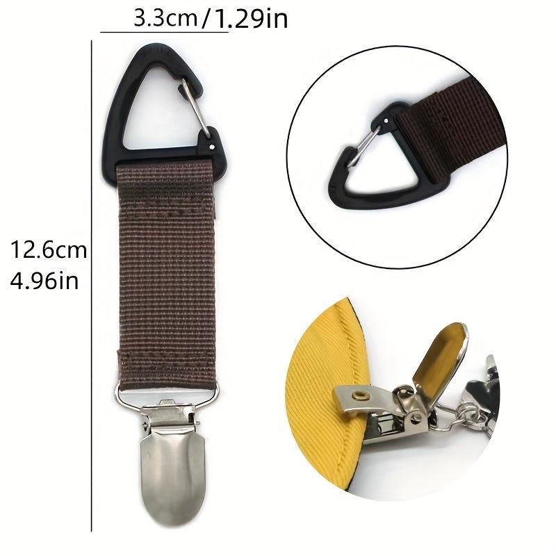 Portable Outdoor Bag Straw Hat Clip