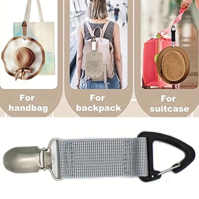 Portable Outdoor Bag Straw Hat Clip