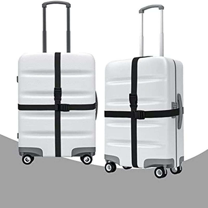2PCS Luggage Nylon Straps Quick Release Buckle Utility Straps