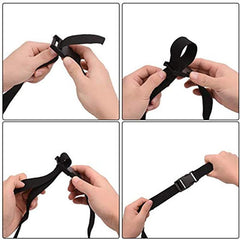 2PCS Luggage Nylon Straps Quick Release Buckle Utility Straps