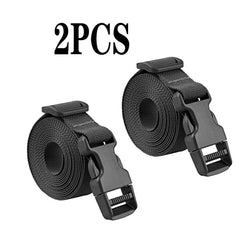 2PCS Luggage Nylon Straps Quick Release Buckle Utility Straps