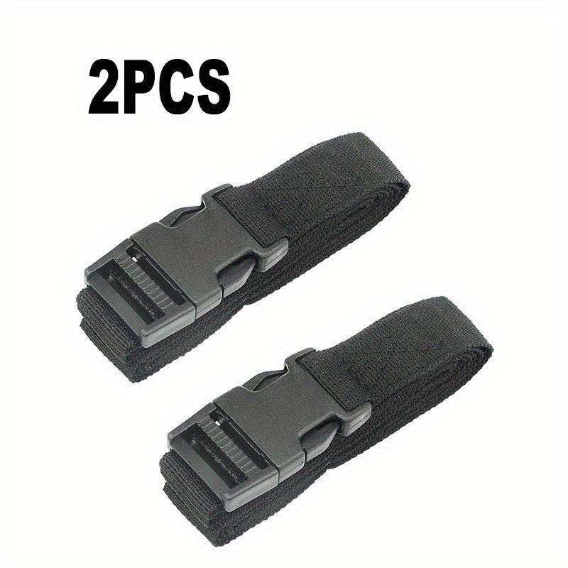 2PCS Luggage Nylon Straps Quick Release Buckle Utility Straps