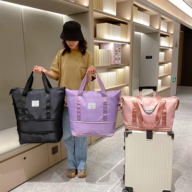 Foldable Duffle Bag Sports Fitness Gym Carry On Weekender & Travel Accessories