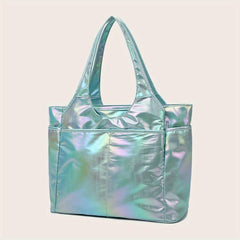 Holographic Large Capacity Tote Bag Portable Travel Luggage Bag