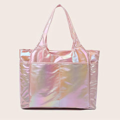 Holographic Large Capacity Tote Bag Portable Travel Luggage Bag