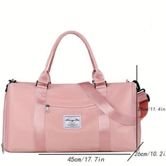 Large Capacity Sports Bag with Shoulder Strap