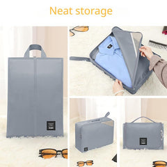 8 Pcs Solid Travel Bags Dustproof Luggage Organizers