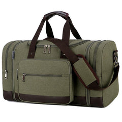 Canvas Duffel Bag Large Travel Storage Weekender Overnight Bag