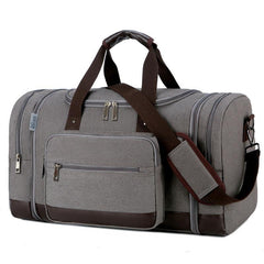 Canvas Duffel Bag Large Travel Storage Weekender Overnight Bag