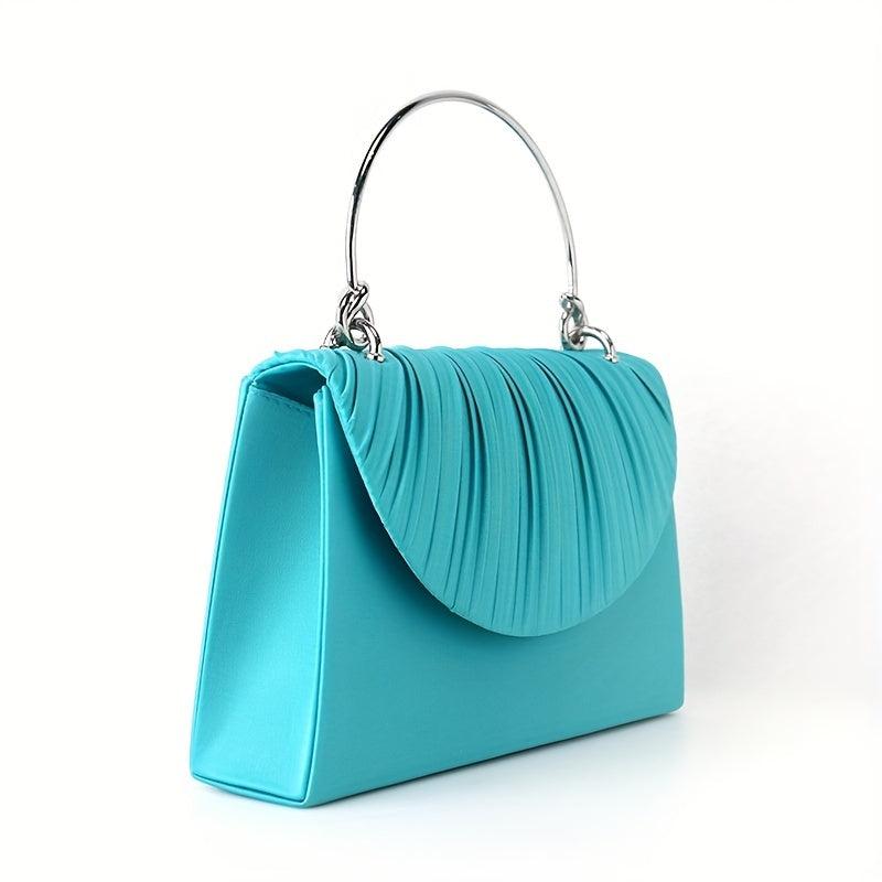 Flap Evening Handbag Formal Dinner Clutch Purse For Wedding Party