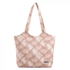 Denim Pattern Satchel Bag Niche Storage Handbag For Work & School