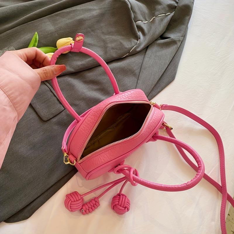 Small Niche Handbag Solid Crossbody Bag Shell Bag For Women