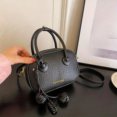 Small Niche Handbag Solid Crossbody Bag Shell Bag For Women